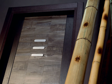 SYMBOL - Hinged wooden door by Ghizzi & Benatti - view 3